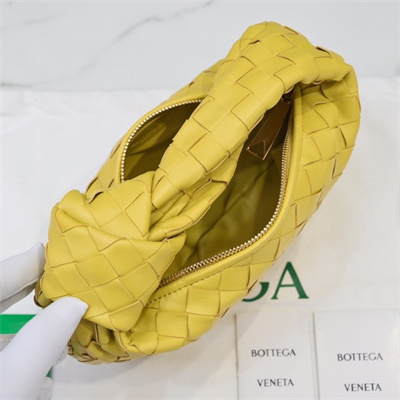 BV Mini Jodie In Lambskin Leather Maize Yellow Color