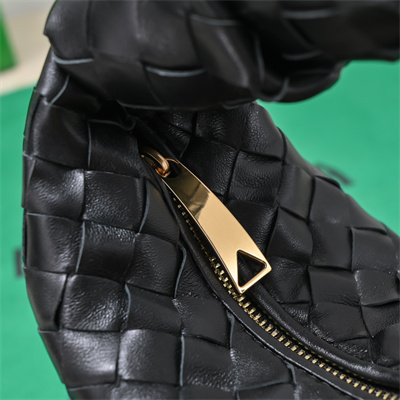 BV Mini Jodie With Chain In Lambskin Leather Black Color