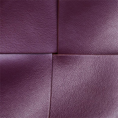 BV Zippy Pouch In Lambskin Leather Purple Color 6689