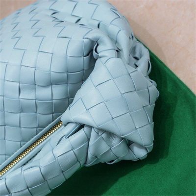 BV Teen Jodie In Lambskin Leather Teal Washed Color