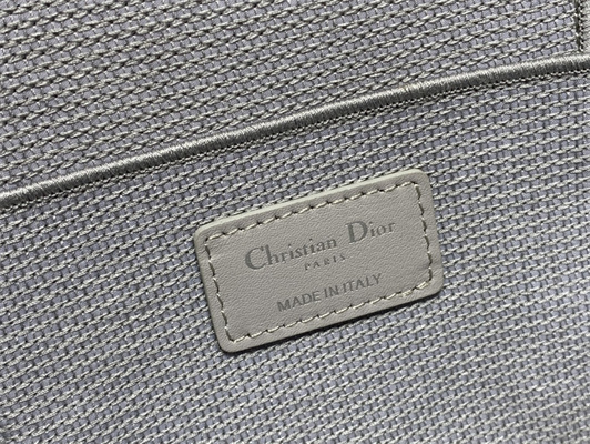 cd travel vanity case D*or oblique jacquard grey