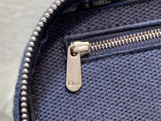 cd travel vanity case D*or oblique jacquard blue