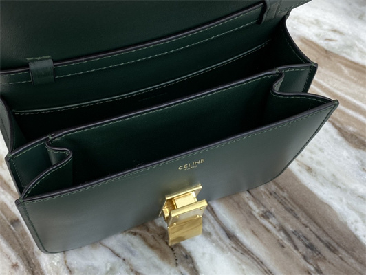 Ce**e teen classic box bag in amazone box calfskin leather