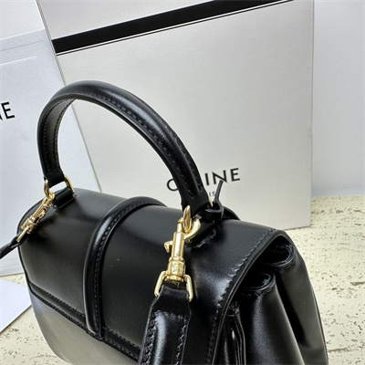 Ce**e mini 16 bag in satined calfskin black