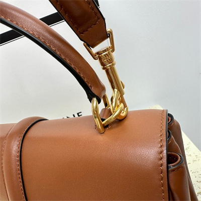 Ce**e small 16 bag in satined calfskin tan