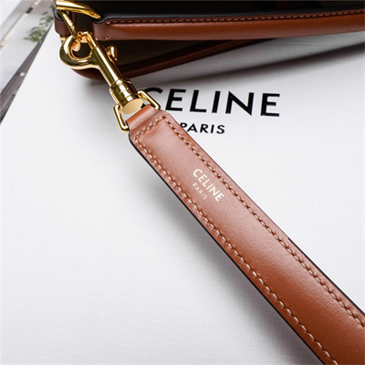 Ce**e bucket 16 bag in textile with Ce**e jacquard brown multicolor