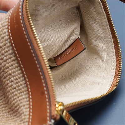 Ce**e bucket 16 bag in textile with Ce**e jacquard brown multicolor