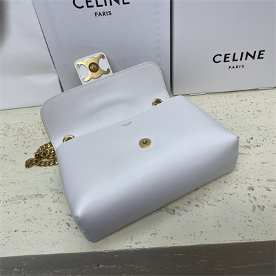 ce**e teen victoire bag in S*pple calfskin white