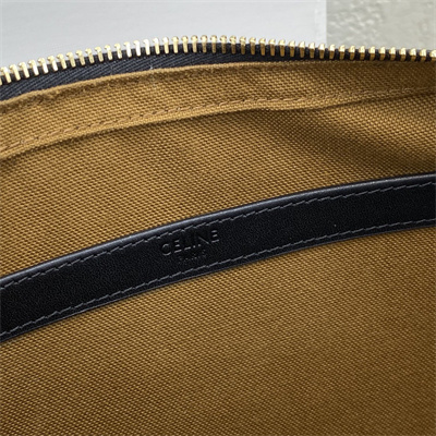 Ce**e medium messenger bag in triomphe canvas with Ce**e print