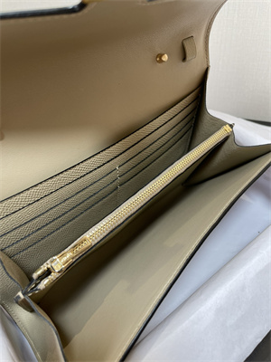 Constance To Go Wallet Epsom Leather Gold Tone Metal In Trench Color HS