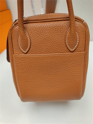 Lindy Bag Taurillon Clemence Leather 26/30CM Silver Tone Metal In Gold Color HS