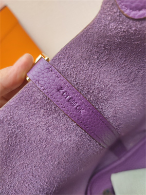 Picotin Lock Bag Togo Leather 18/22CM Gold/Silver Tone Metal In Anemone Color HS