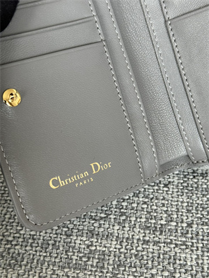 cd caro scarlet wallet S*pple cannage lambskin grey s5032