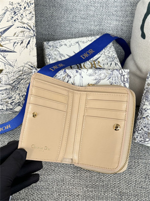 cd caro scarlet wallet S*pple cannage lambskin beige s5032