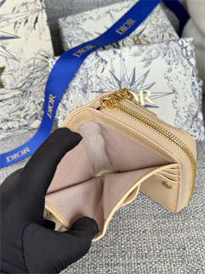 cd caro scarlet wallet S*pple cannage lambskin beige s5032