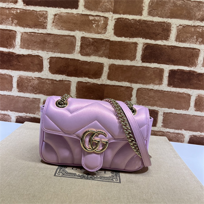G*u*i gg marmont small  shoulder bag pink iridescent 446744
