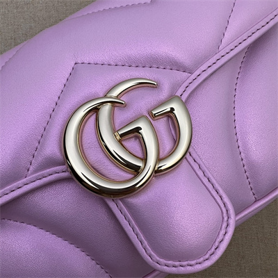 G*u*i gg marmont small  shoulder bag pink iridescent 446744