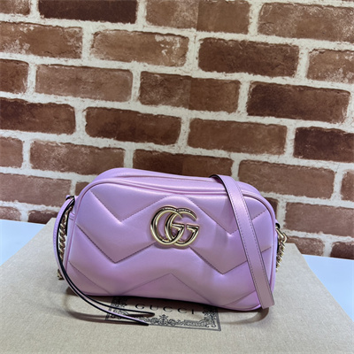 G*u*i gg marmont small shoulder bag pink iridescent 447632