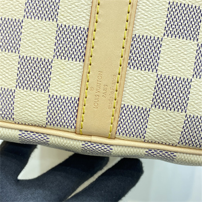 L.V Speedy Bandoulière 30 Damier Azur N41373