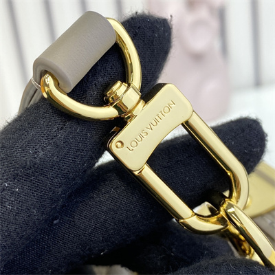 LV Side Trunk MM Grained Calfskin Grey M25072