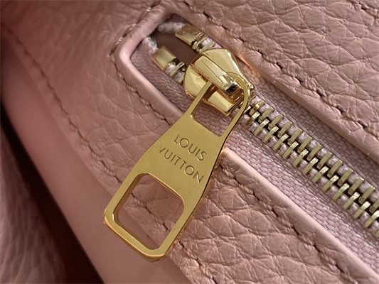 L.V Capucines MM Bag Taurillon Leather Rose Pink M23792
