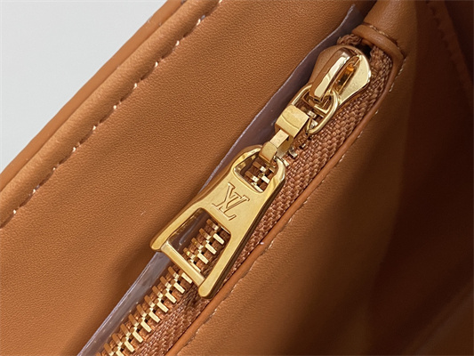 L.V Twist PM Bag With Strap EPI Leather Cognac M24758