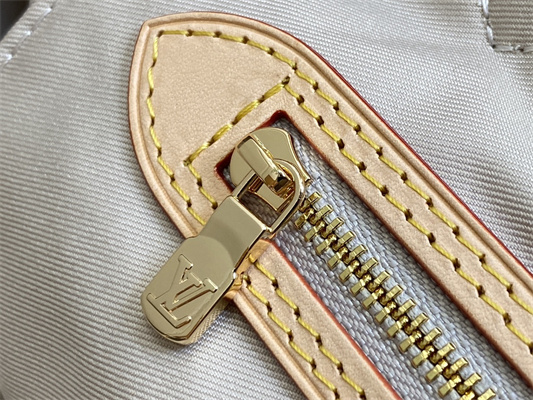 L.V Neverful MM Denim Textile Jacquard White Color M24905