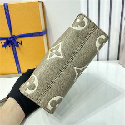 L.V ONTHEGO BB Monogram Empreinte Cowhide Leather M47054