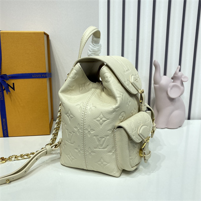 L.V Backup Monogram Empreinte Cream M47106