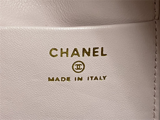 Cha.nel Mini Backpack Grained Calfskin Gold-Tone Metal Pink AP3753