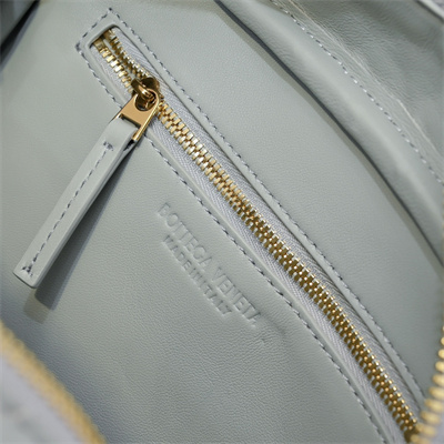 BV Small Getaway Top Handle Bag Lambskin Agate Grey