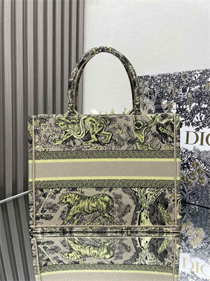 cd medium D*oriviera D*or book tote raffia with aquamarina toile de jouy sauvage embroidery yellow