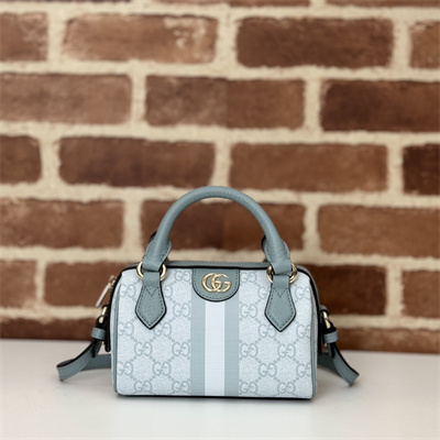 gu.cci ophidia gg S*per mini bag grey blue 781490