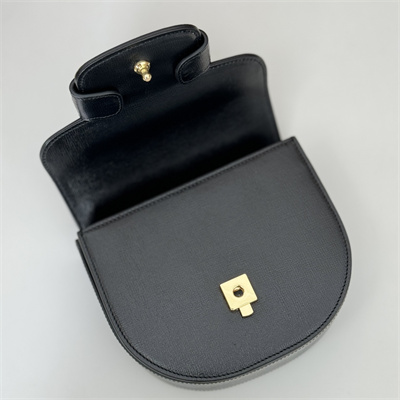 Gu.cci Horsebit 1955 Mini Top Handle Bag Black Leather 781387