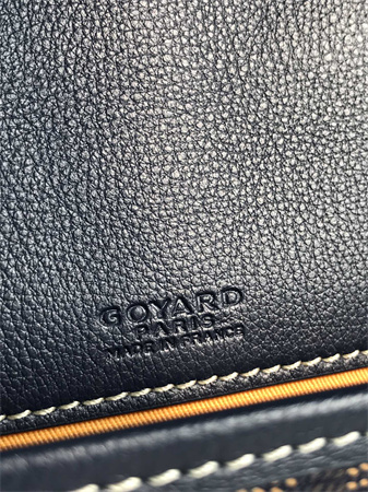 belvedere pm bag Go*ardine canvas & decize taurillon leather navy blue