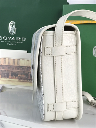 belvedere mm bag Go*ardine canvas & decize taurillon leather white