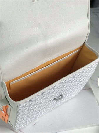 belvedere mm bag Go*ardine canvas & decize taurillon leather white