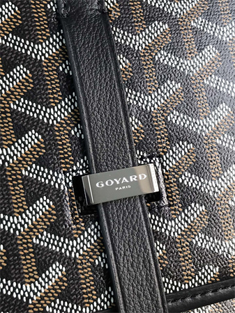 belvedere mm bag Go*ardine canvas & decize taurillon leather black