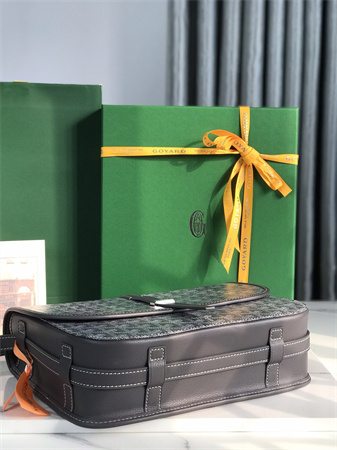 belvedere mm bag Go*ardine canvas & decize taurillon leather grey