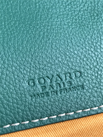 belvedere mm bag Go*ardine canvas & decize taurillon leather green