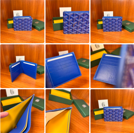 victoire wallet Go*ardine canvas & vauzelles leather 11 colors