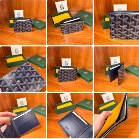 victoire wallet Go*ardine canvas & vauzelles leather 11 colors