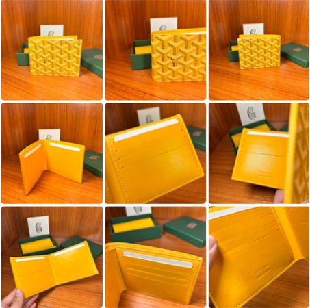 victoire wallet Go*ardine canvas & vauzelles leather 11 colors