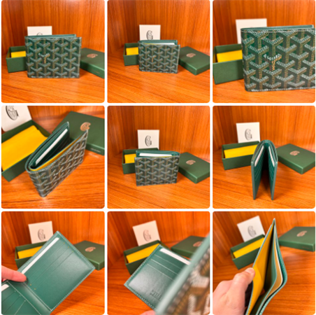 victoire wallet Go*ardine canvas & vauzelles leather 11 colors