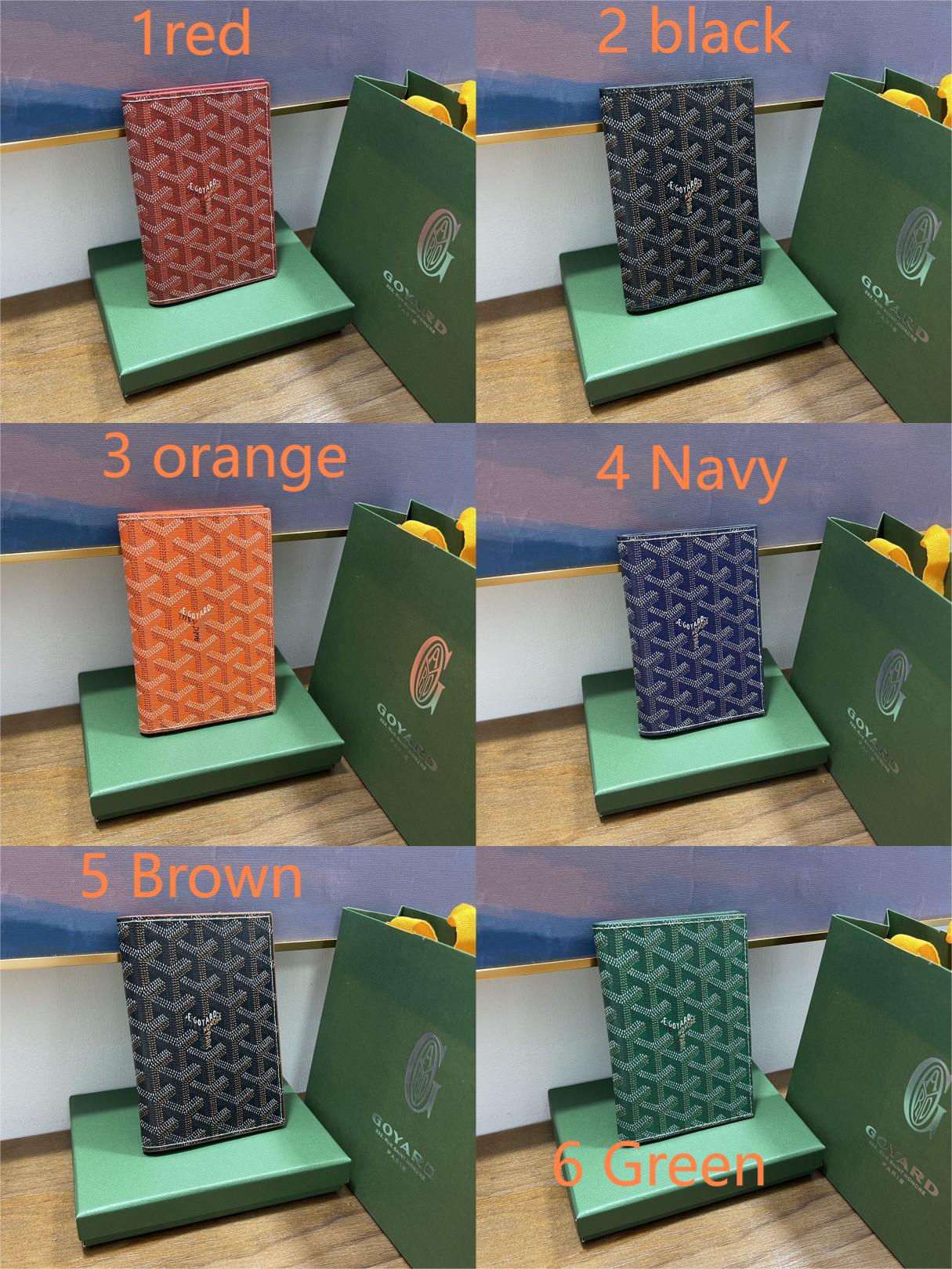 grenelle passport cover Go*ardine canvas & vauzelles leather 11 colors