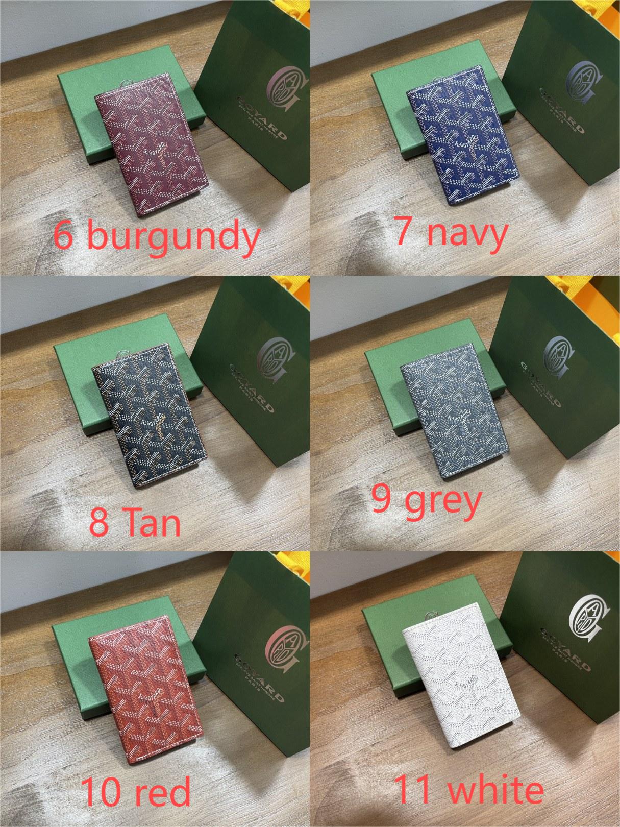 saint-pierre card wallet Go*ardine canvas & vauzelles leather 11 colors