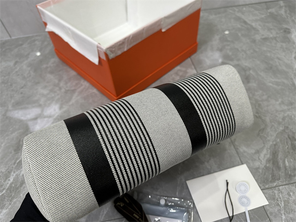 Her.mes Herbag 31 Canvas and Calfskin With Stripe Printing