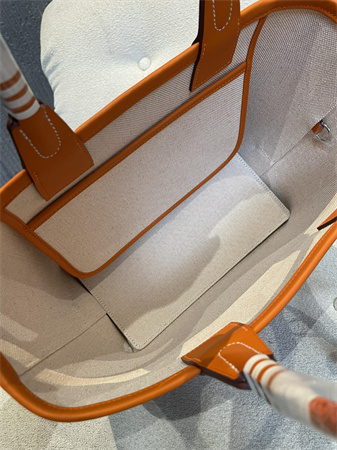 Her.mes Steeple Handbag Hplume Canvas and Swift Calfskin multicolor Printing HS