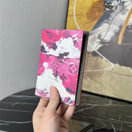 LV Passport Cover Monogram Surfin’ coated canvas Purple  M83479