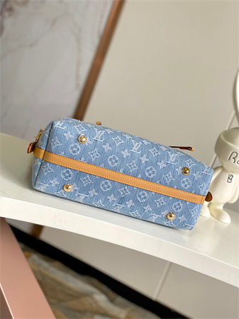 LV CarryAll PM Bag Monogram Denim Sky Blue M11462
